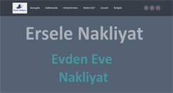 Desktop Screenshot of erselenakliyat.com